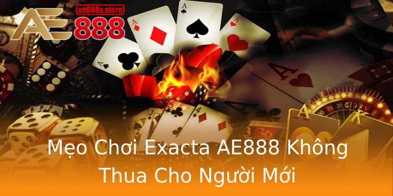 Mẹo Chơi Exacta AE888 Không Thua Cho Người Mới Mẹo Chơi Exacta AE888 Không Thua Cho Người Mới