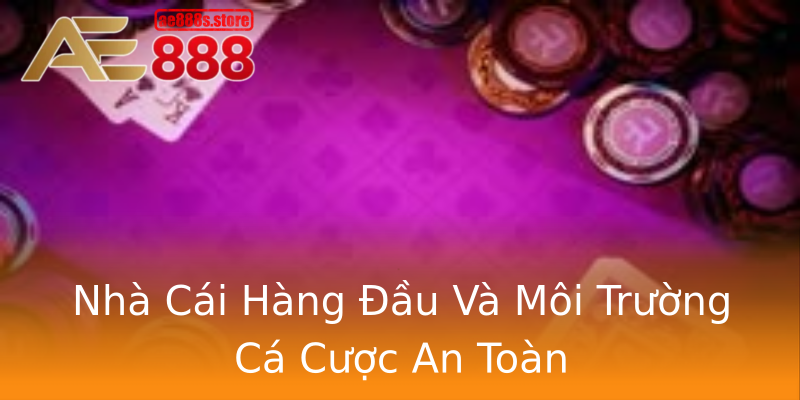 Nhà Cái Hàng Đầu Và Môi Trường Cá Cược An Toàn Nhà Cái Hàng Đầu Và Môi Trường Cá Cược An Toàn